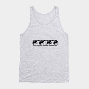 Elephants walk Tank Top